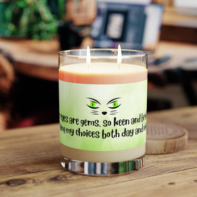 Bougie Parfumée Judging Eyes - 11oz Verre Complet