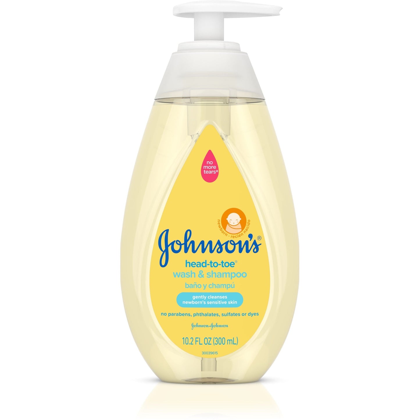 Gel Douche et Shampooing Doux Johnson's Head-To-Toe, 10,2 Fl. Oz
