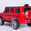 Mercedes Benz G63 Children's Electric Vehicle with Remote Control, 12V Spring Suspension, Safety Lock, and License - Korvel
