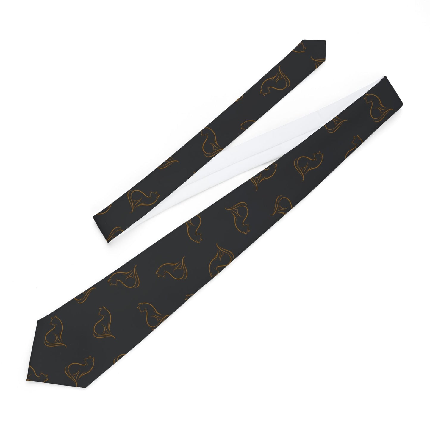 Corbata Slim Gilded Cat Energy