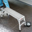 Work Platform Aluminum Portable Bench Folding Ladder ANSI Capacity 225 LBS 40" - Korvel