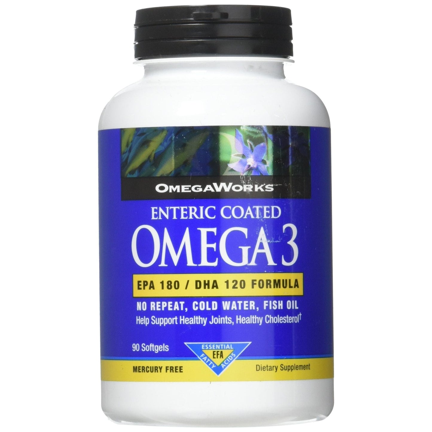 OmegaWorks Premium Omega-3 Soft Gels - 90 Count