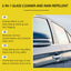 Limpiador de Cristales de Auto 2 en 1 y Agente Antivaho