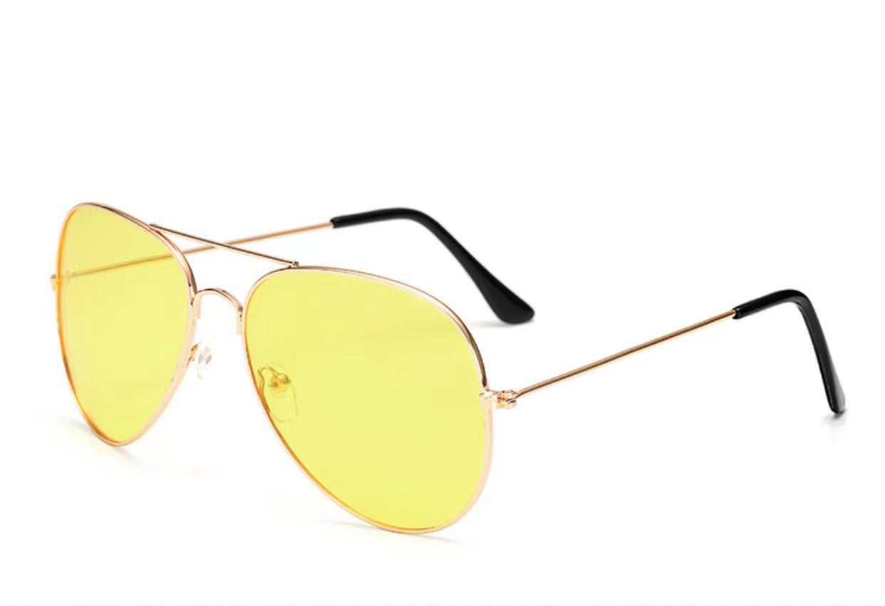 Sunglasses Colorful Toad Glasses Pilot Men And Women Models 3025 Color Film Reflective Sunglasses - Korvel