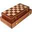International Chess High end Solid Wood Set Large Children's Wooden Folding Chess Board Special for Western Chess Competition - Korvel