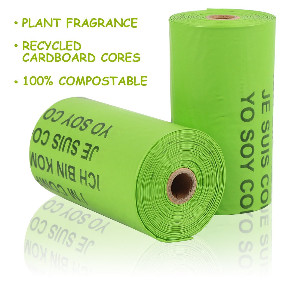 Biodegradable Pet Waste Bags Corn Starch PLA Degradable Poop Bags - Korvel