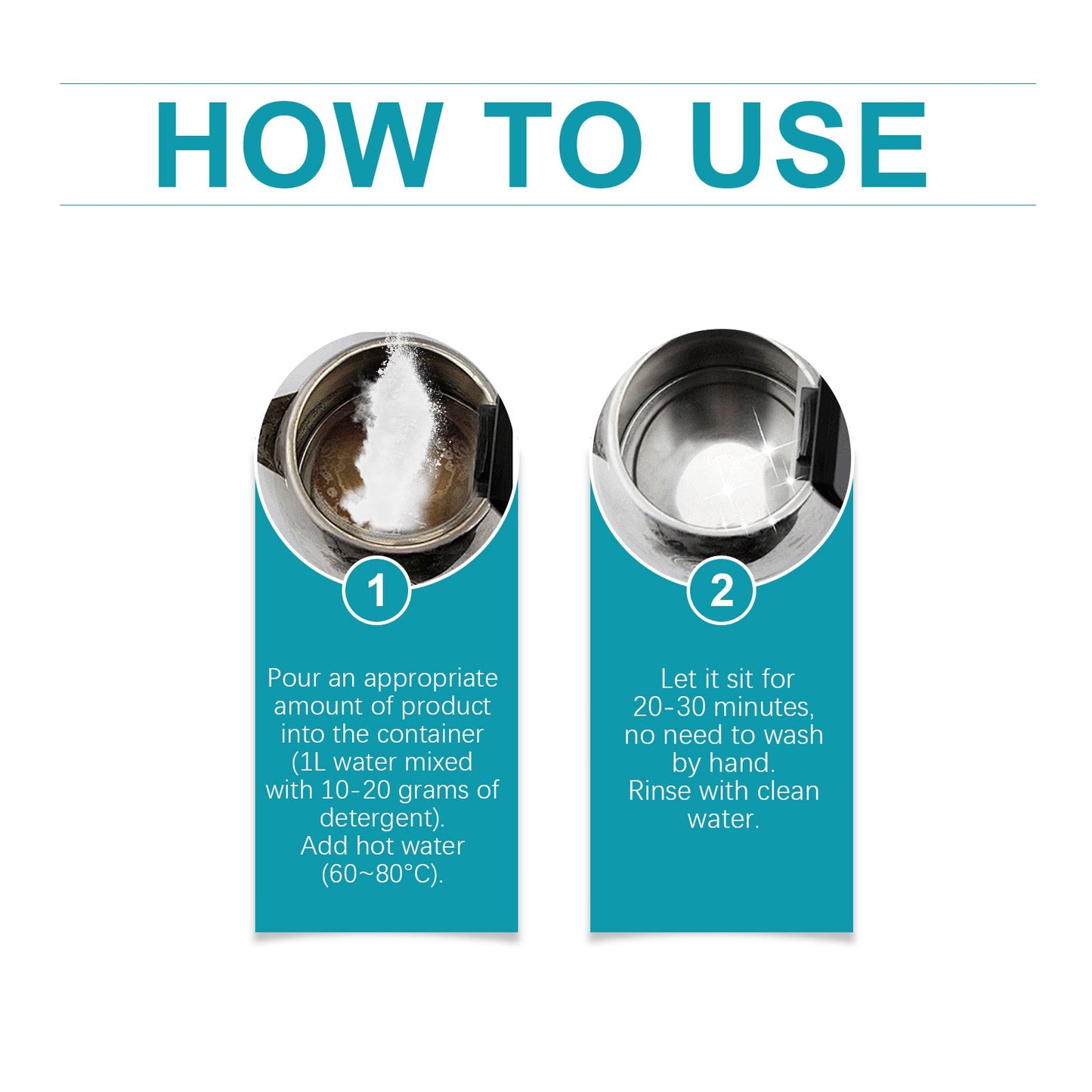 Kettle Descaling Powder Electric Kettle Cleaning Descaling Brightening Household Kettle Scale Cleaner - Korvel