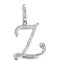 Hip Hop Grass Letter Pendant with Cuban Chain