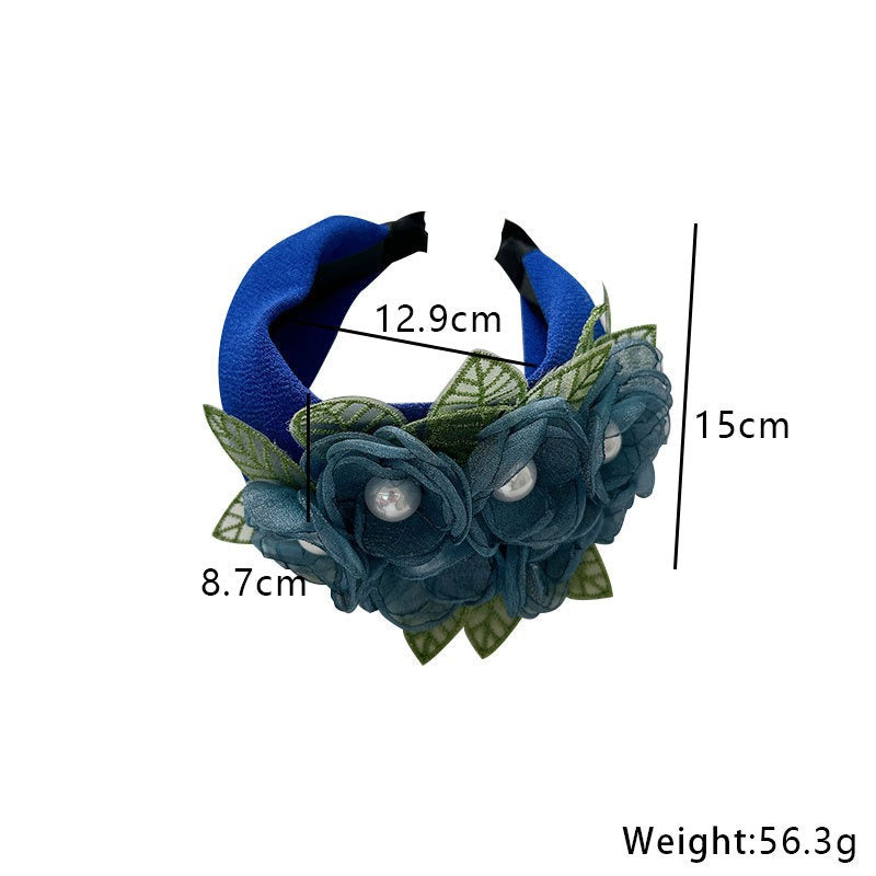 Fashionable handmade flower headbands - Korvel