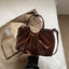 Bolso de hombro con forma de nube plisada Niche para mujeres