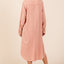 Robe Chemise à Manches Longues Boutonnée pour Femmes - Intemporelle et Polyvalente