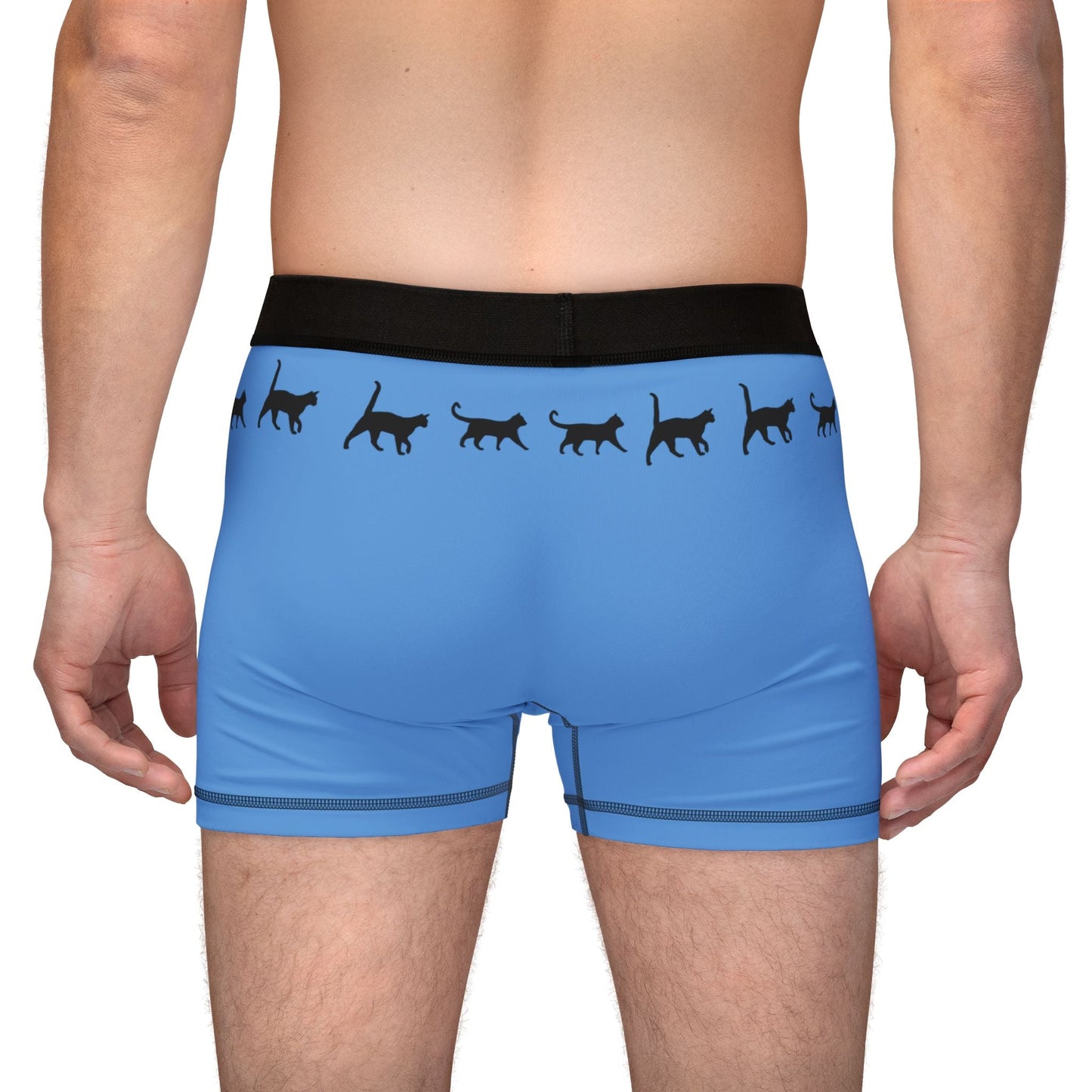 Border Patrol Cat Boxer Briefs – Men's Stretch Underwear