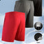 Men's Casual Quick-Drying Jogger Shorts with Zipper Pockets