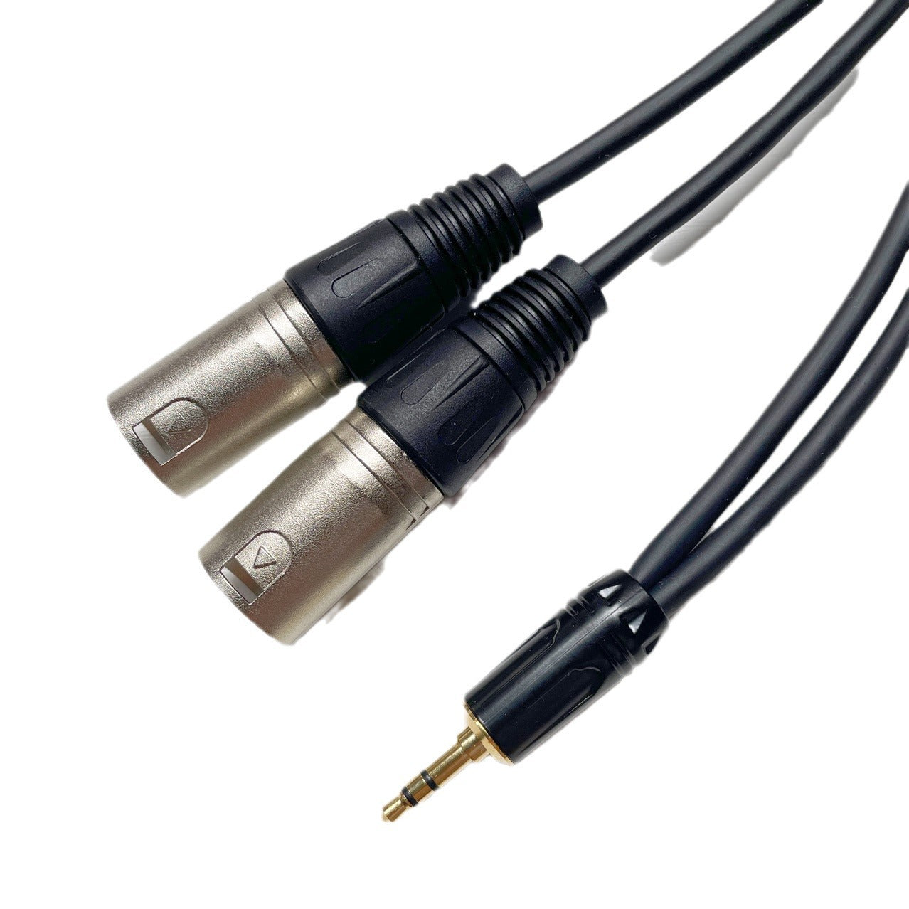 Premium 3.5mm to Dual XLR Audio Cable
