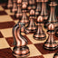Premium Solid Wood Folding Chessboard with Oversized Pieces
