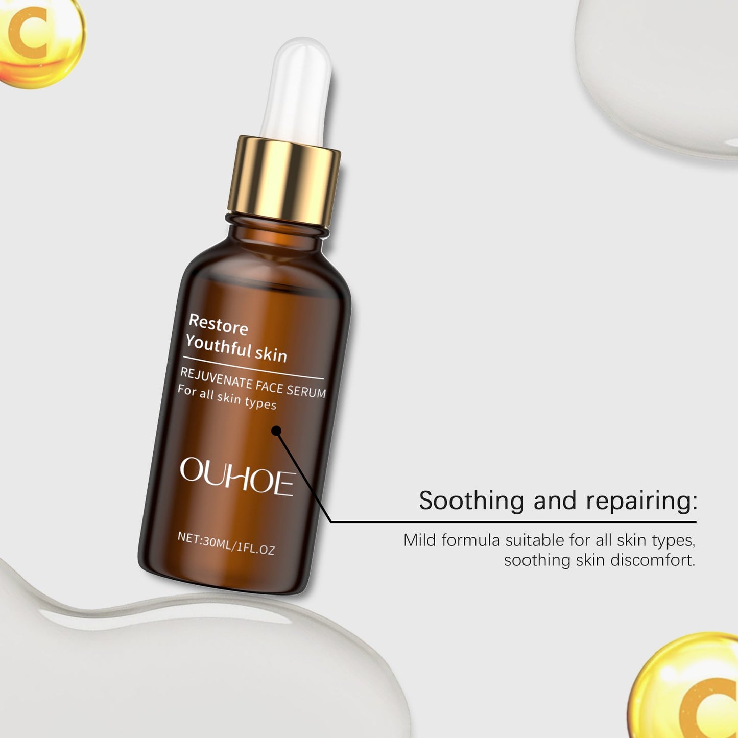 Facial Treatment Essence Purifies Facial Skin With Gentle Hydrating Care, Soft Moisturizing And Radiant Essence - Korvel