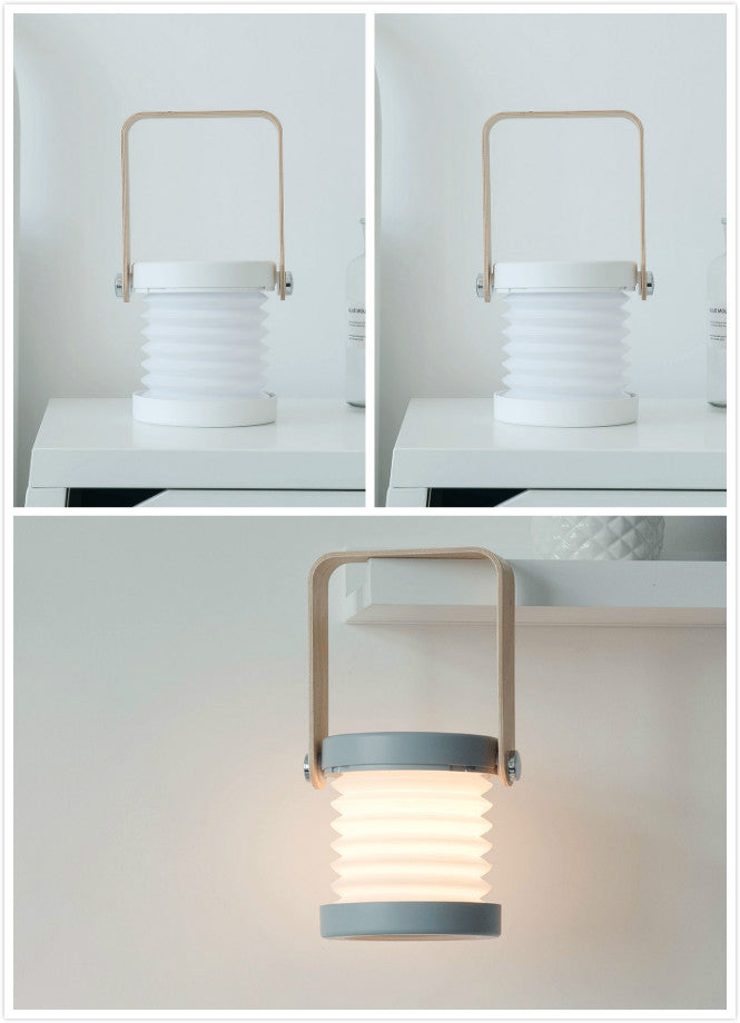 Foldable Touch Dimmable LED Night Light - Portable Lantern