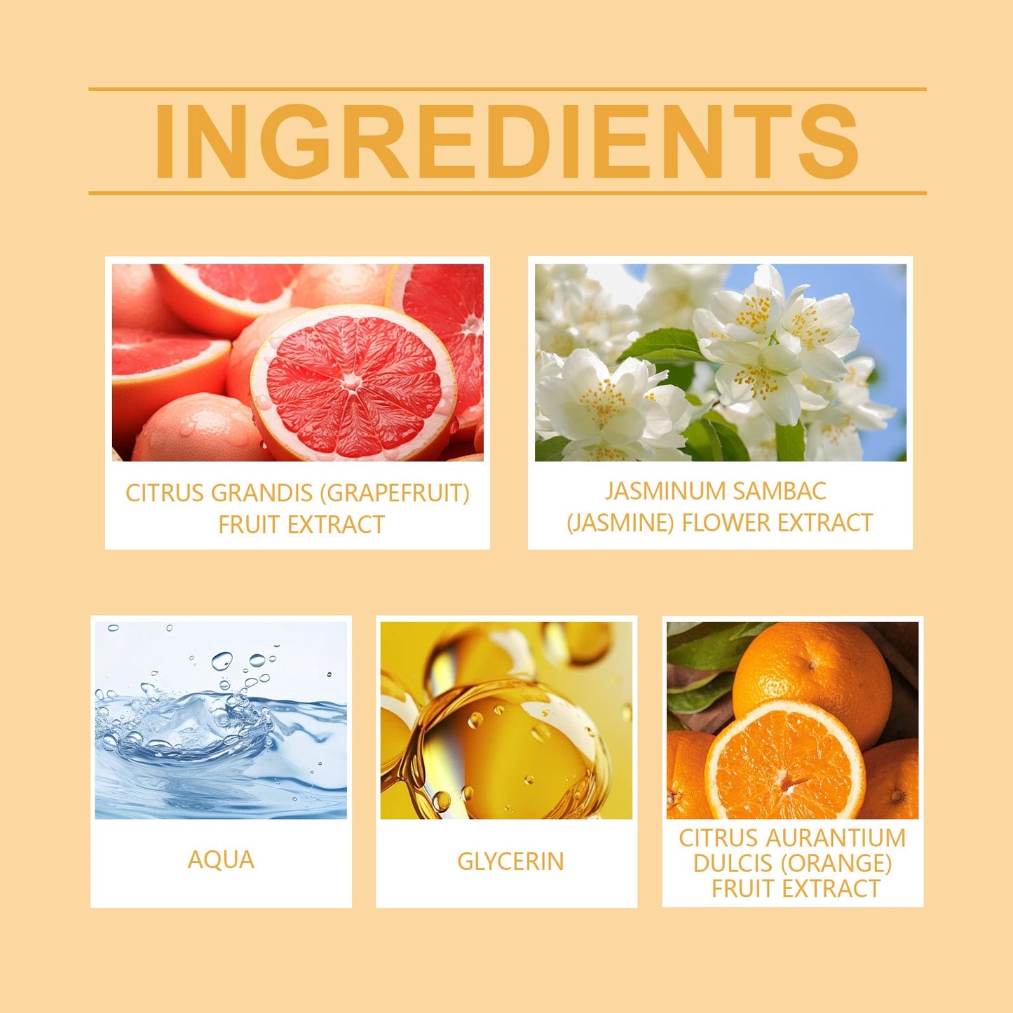 Grapefruit Eau de Parfum - Fresh & Lasting Fragrance