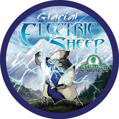Collection de Rasage Glacial Electric Sheep de Stirling Soap Co.