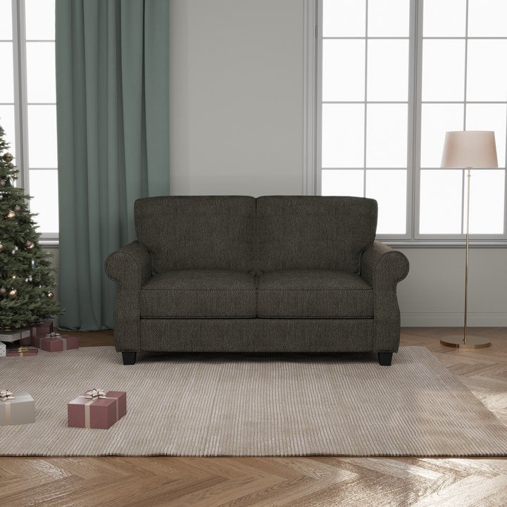 Sofa with Solid Wood Frame,, Comfy Sofa Couch with Extra Deep Seats, Modern 2 Seater Sofa, for Living Room Apartment Lounge - Korvel