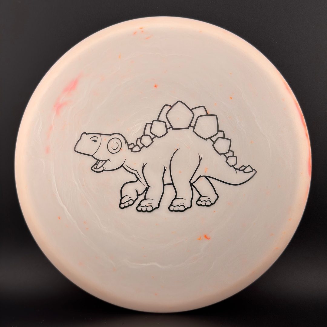 Stegosaurus en coquille d'œuf - Disque de golf midrange pour enfants