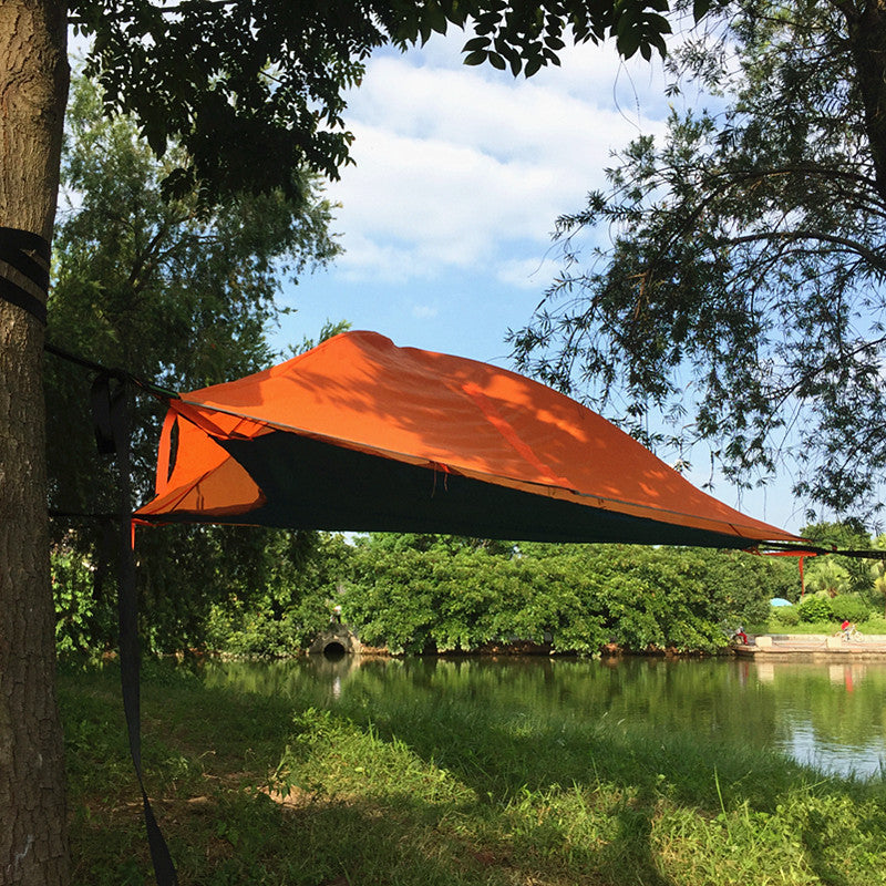 Tente de camping premium surélevée pour aventures en plein air