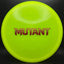 Neo Mutant - Disque de Golf en Plastique Limité avec Tampon Bar
