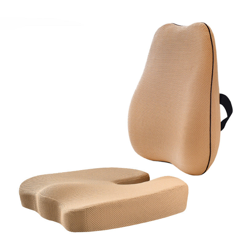 Ensemble de coussins de soutien lombaire en mousse à mémoire de forme premium