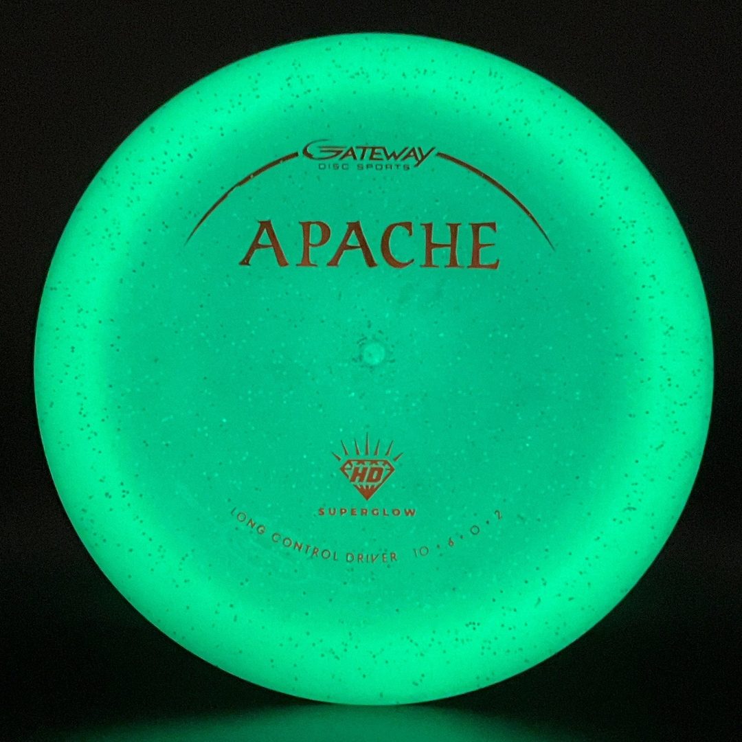 Controlador de Disco de Golf HD Superglow Metal Flake Apache