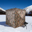 Outdoor See-Through Camouflaged Hunting Blind - Pop-Up Camo Tent for Hunting - Korvel