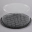 10" 2-3 Layer Cake Display Container with Clear Dome Lid