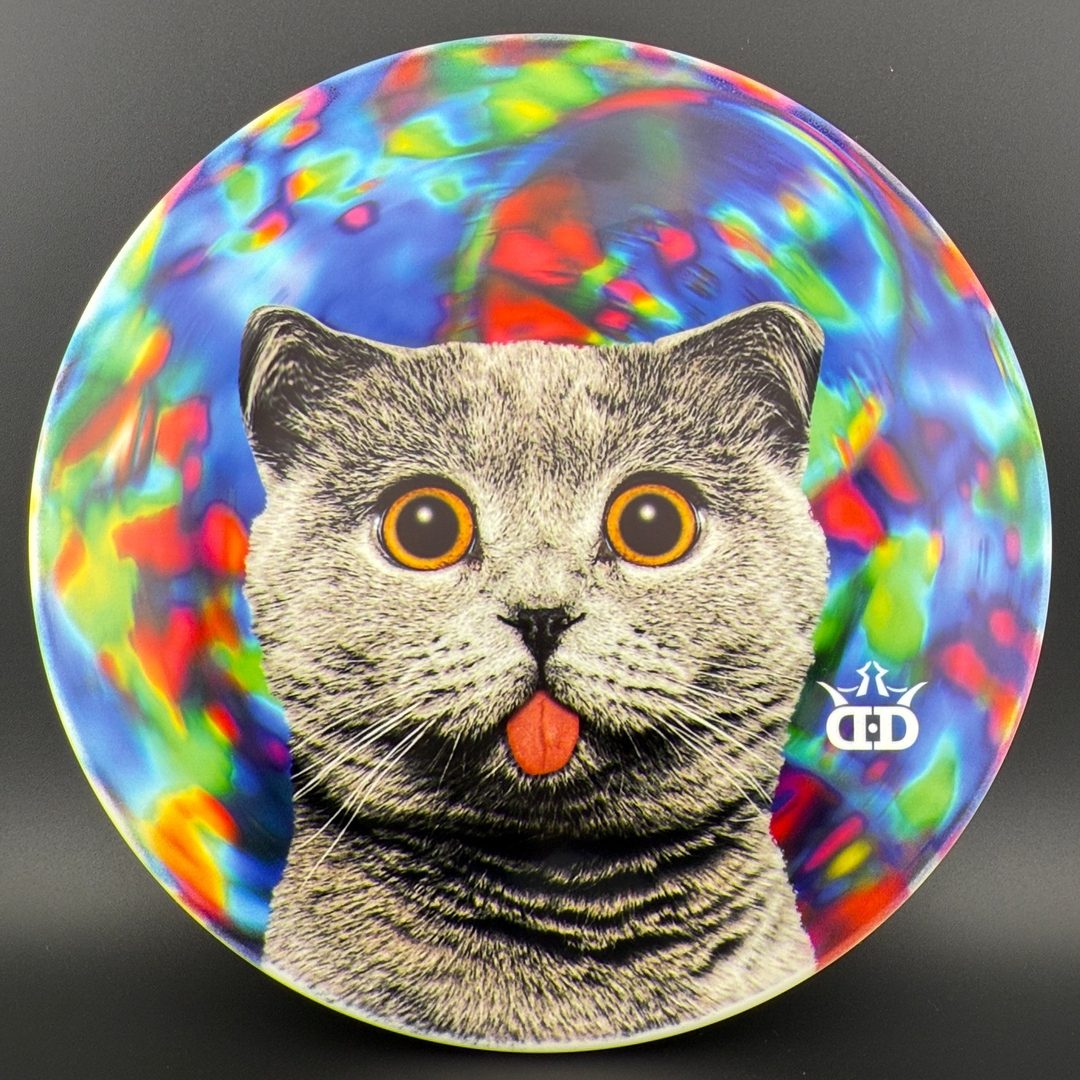 Fuzion Judge - DyeMax - Space Kitty Trippin Disco Golf Putter