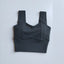 Yoga Bra Women Shockproof Sports Bra  Running Workout Gym Top Gathering Widened Shoulder Belt Bra Short Vest Tops - Korvel