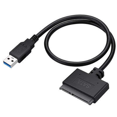USB 3.0 Easy Drive Cable SATA to USB 3.0 Cable 2.5-inch Hard Disk Adapter Cable 0.5m - Korvel