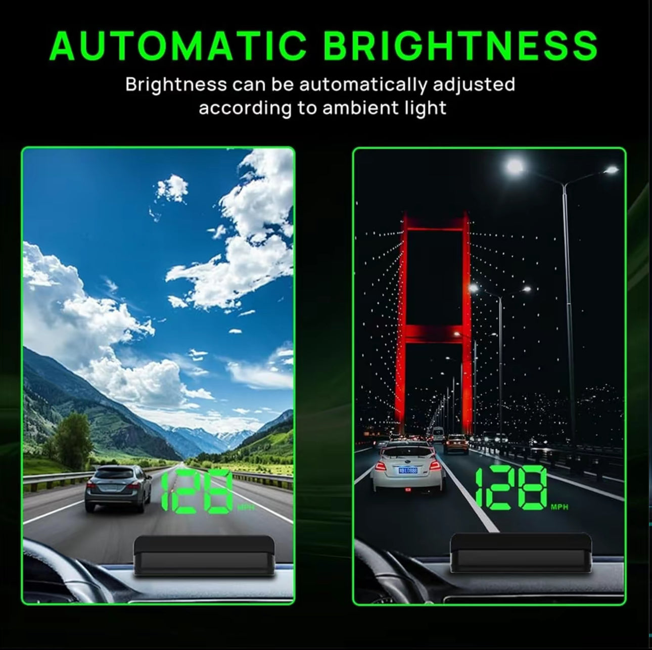 Compteur de vitesse numérique RoadView pour une sécurité de conduite améliorée