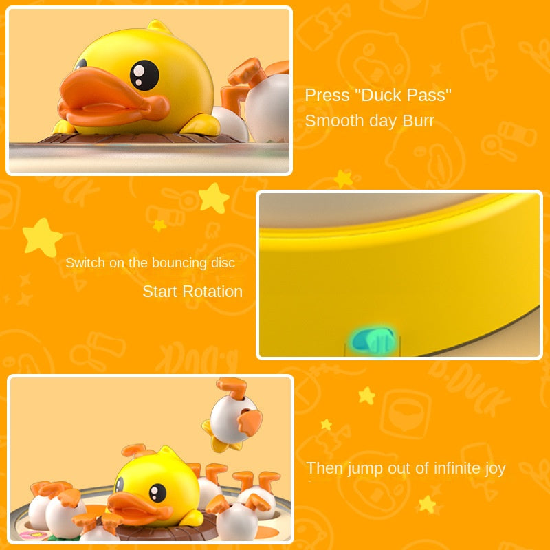 Juguete de Entrenamiento de Enfoque B. Duck Patito Amarillo Pequeño para Niños