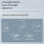 Advanced Shaping Leg Cushion Foot Cushion Foot Massage Home Office EMS Pulse Foot Massager Meridian Unblocker Convenient - Korvel