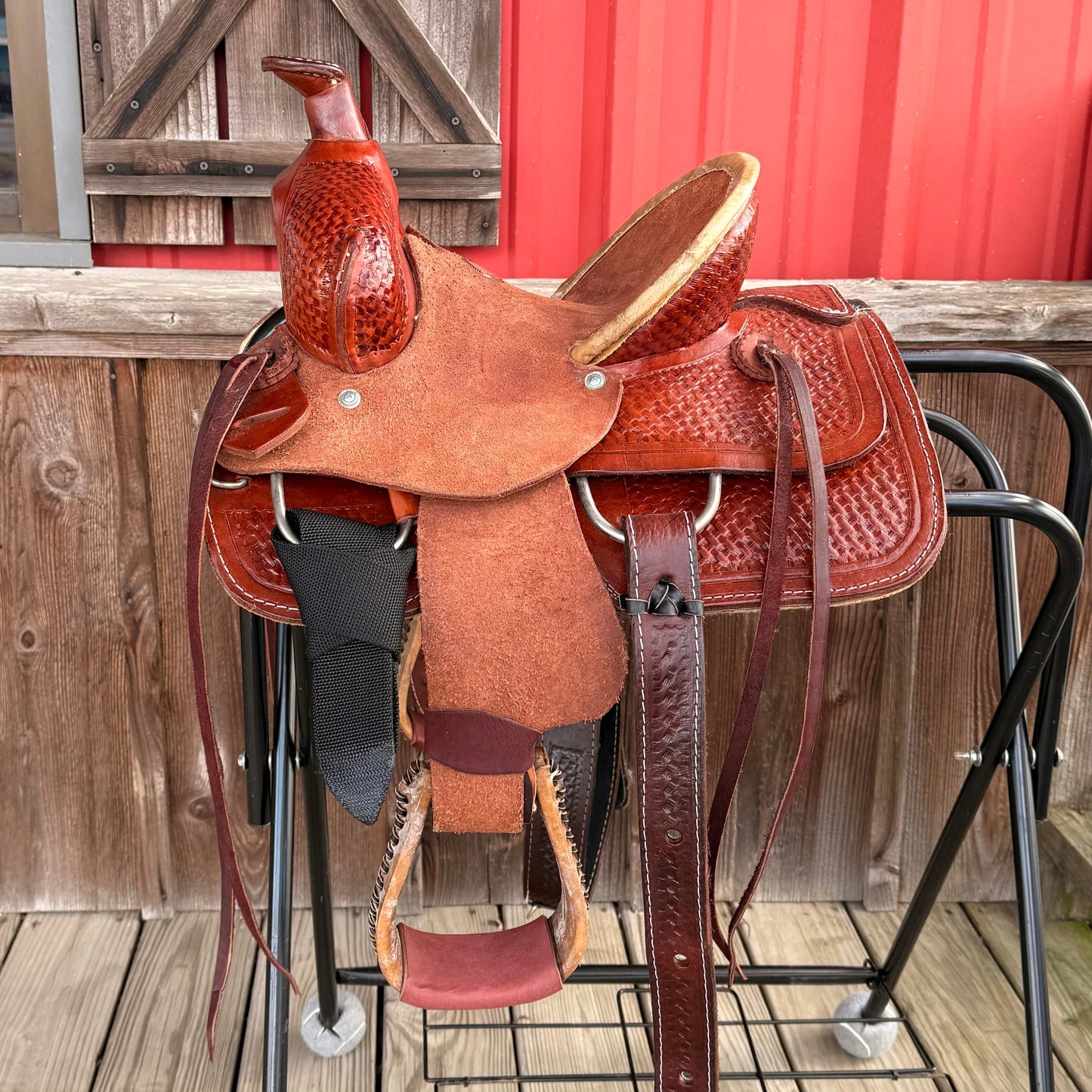 10" Kids Buffalo Saddle - Korvel