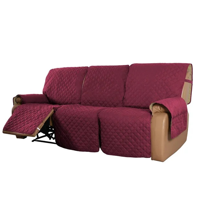 1 2 3 Seater Water Repellent Recliner Sofa Covers Pet Kid Sofa Mat Lazy Boy Armchair Cover Relax Lounger Slipcover Couch Towel - Korvel