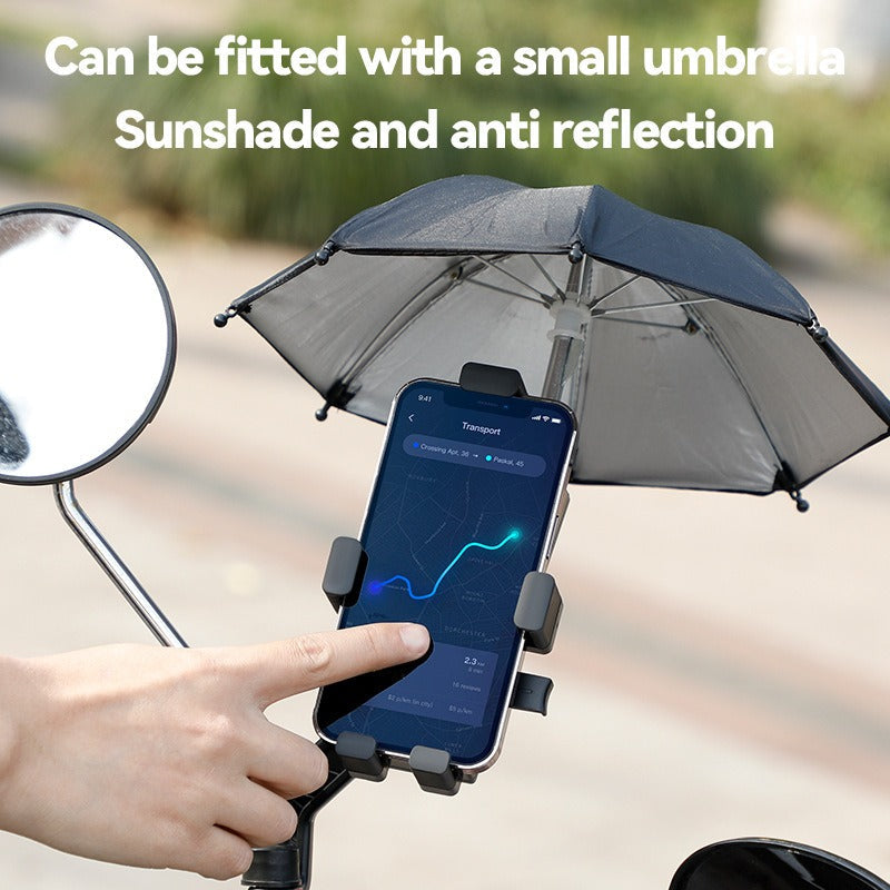 Support de mobile à 360 degrés - Support de téléphone antichoc pour vélos