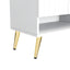 U-Can shoe cabinet with door, 11 layers with adjustable shelves, modern wooden shoe cabinet (PVC surface) - Korvel
