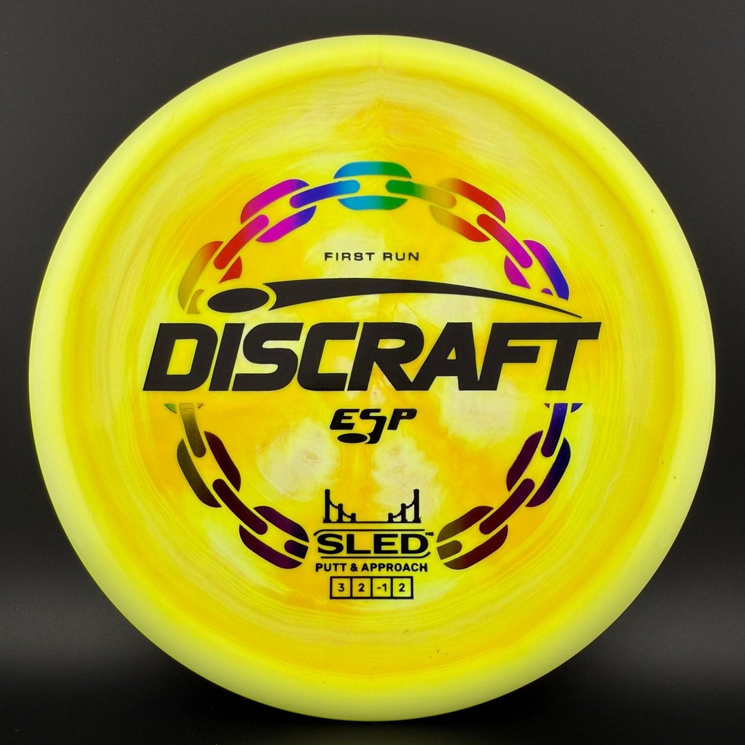Discraft Swirl ESP Sled - Première Course Disque de Disc Golf