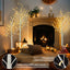 Lighted Artificial Birch Tree - 4FT, 5FT, 6FT Options