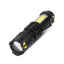 3800LM XML Q5+COB Waterproof Powerful Led Flashlight Torch ZOOM Mini Q5 Hand Lamp Linterna Led for Hiking/Fishing/Camping/Biking - Korvel