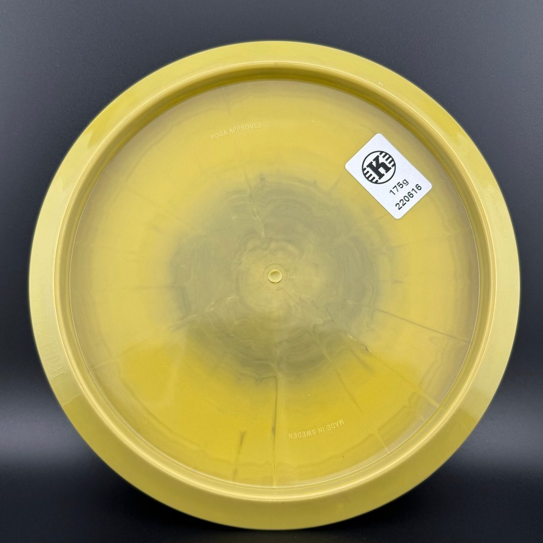 K1 Kaxe Z - 2022 Run OOP - Swirly Disc Golf Disc