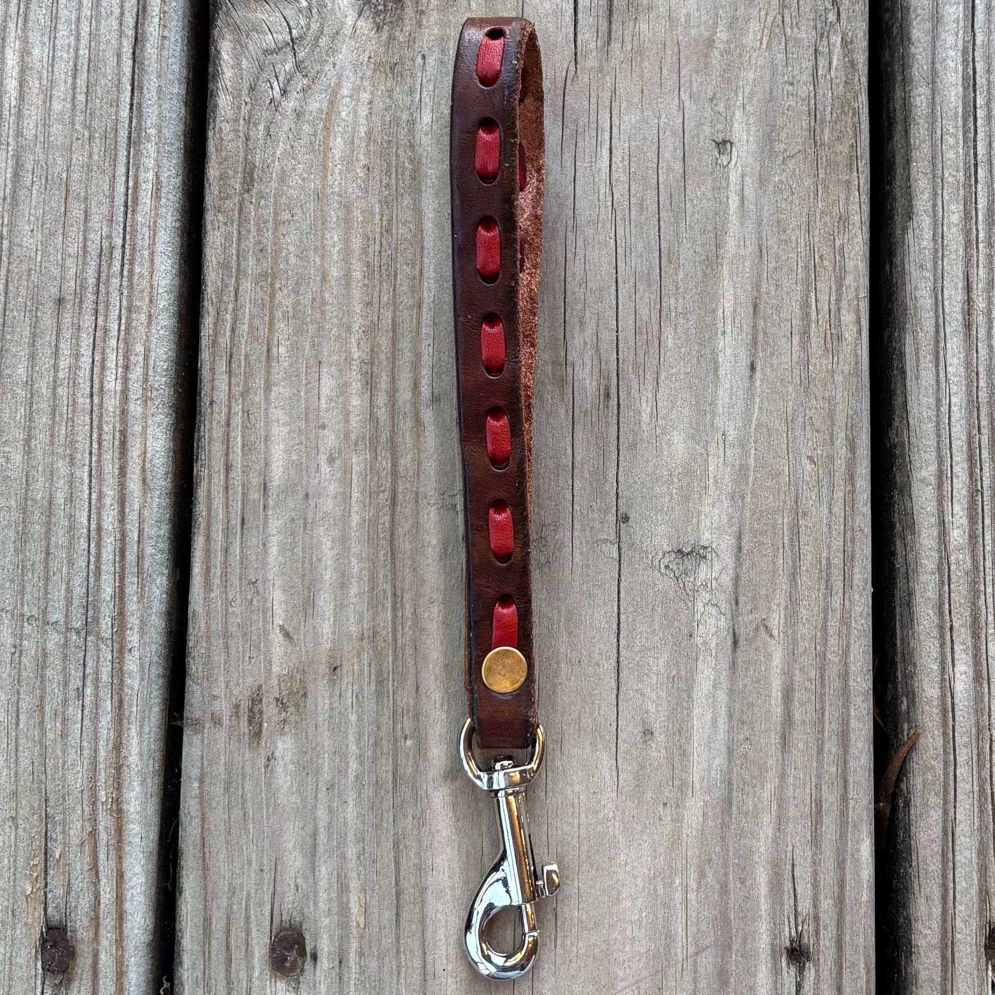 Stylish Leather Keychain Wristlets with Unique Designs - Korvel