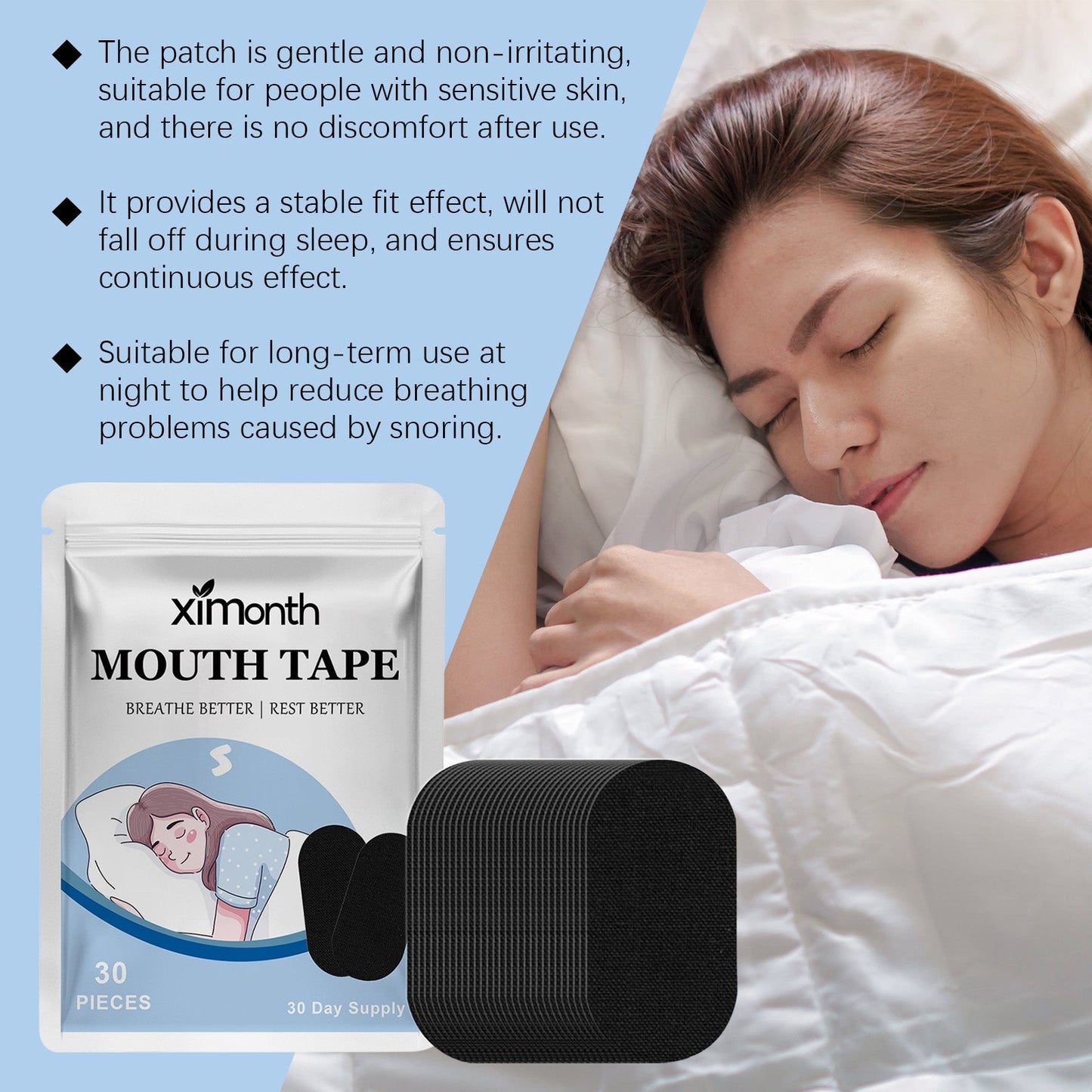 Premium Anti-Snoring Sleep Patch for Comfortable Nights