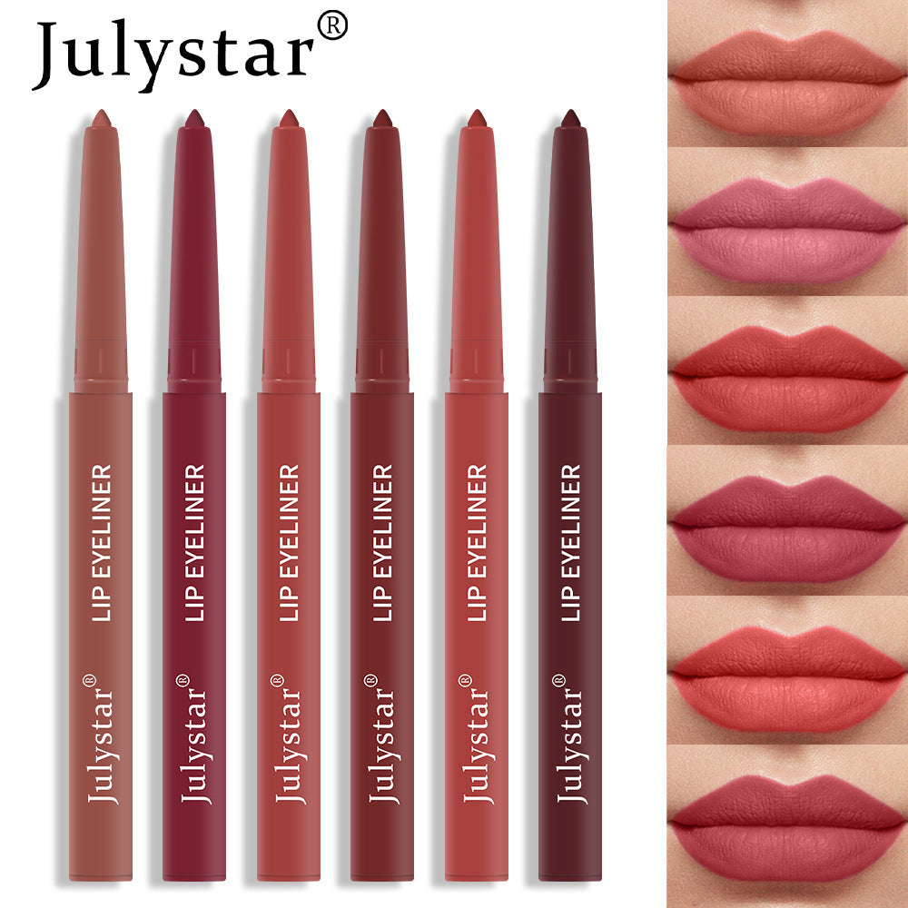 Waterproof Lipstick Lips Pink Matte Solid Lipliner - Korvel