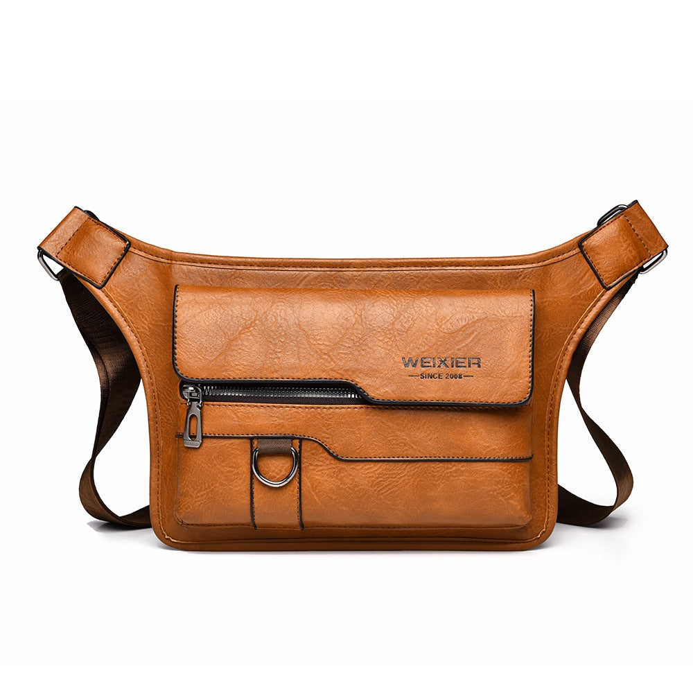 Men's Large Capacity Waterproof Crossbody Bag