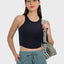 Camiseta Activa de Cuello Redondo y Espalda Racerback